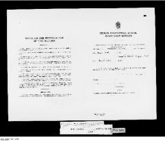 Quarterly Return, 31 March 1944