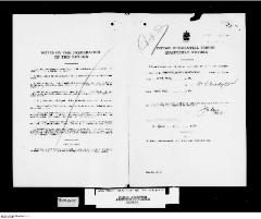 Quarterly Return, 31 March 1952