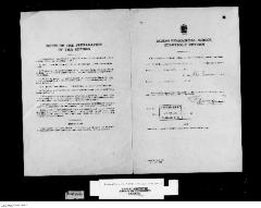 Quarterly Return, 30 June 1945