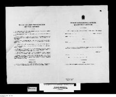 Quarterly Return, 31 March 1944