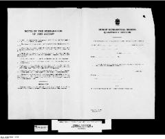 Quarterly Return, 30 September 1945