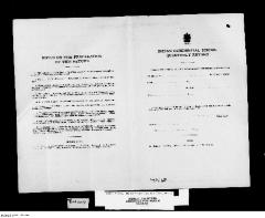 Quarterly Return, 31 March 1946