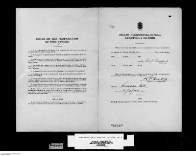 Quarterly Return, 31 March 1942