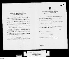 Quarterly Return, 31 December 1948