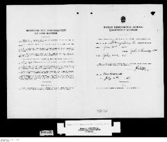 Quarterly Return, 30 June 1950