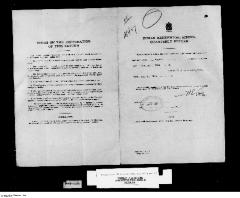 Quarterly Return, 31 December 1946