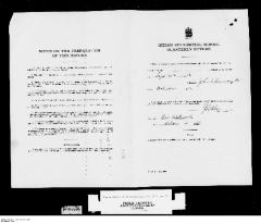 Quarterly Return, 30 September 1952