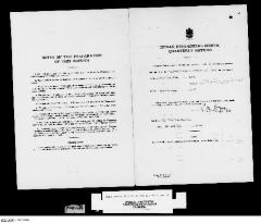 Quarterly Return, 30 September 1943