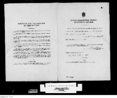 Quarterly Return, 31 December 1942