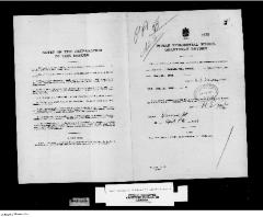 Quarterly Return, 31 March 1949