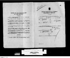 Quarterly Return, 30 September 1949