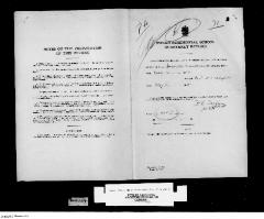 Quarterly Return, 31 March 1948