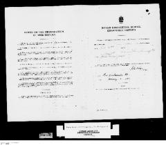 Quarterly Return, 31 December 1951