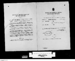 Quarterly Return, 30 September 1943