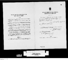 Quarterly Return, 31 December 1943