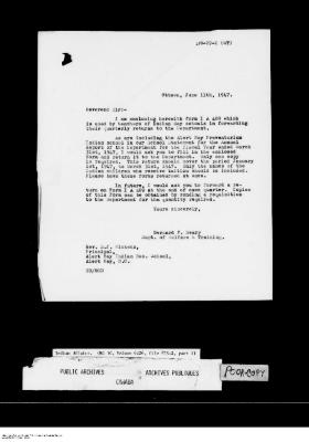 Letter, 11 June 1947