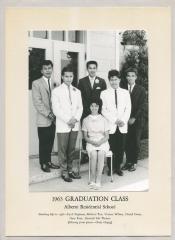 1963 Graduation Class, Alberni Residential School