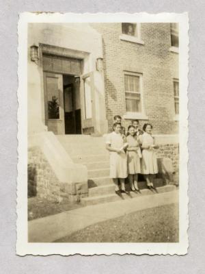Graduating class for first year of the new Alberni Residential School
