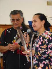 Samaya Jardey with Don McKay