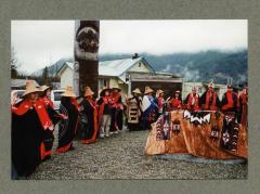 Song before unveiling of IRS Plaque