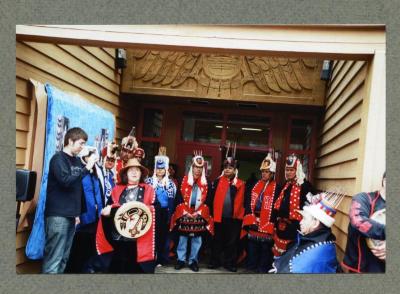 Clyde Nelson and Bella Coola Chiefs