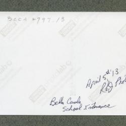 Bella Coola School entrance