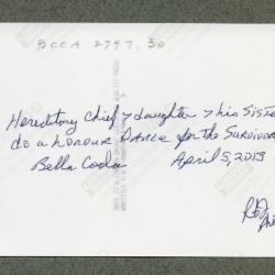 Hereditary chief and daughter and his sister 