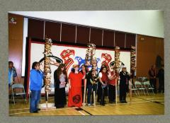 Ladies that made the headbands