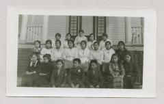 Children and teacher