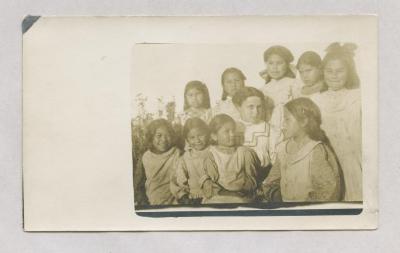 Children and Teacher