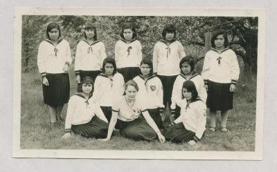 Junior C.G.I.T Group, Indian Residential School, Alberni, B.C.