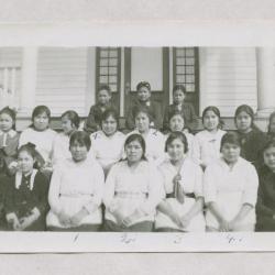 The Officers for past year of the Na Na Kwa Band, Port Simpson