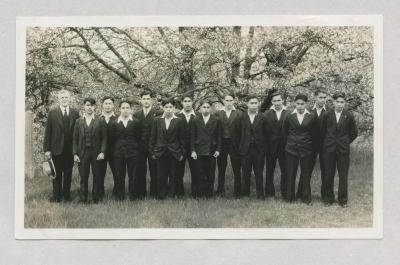 Mr. Pitts and Boys' Bible Class