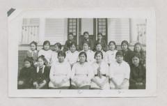 The Officers for past year of the Na Na Kwa Band, Port Simpson