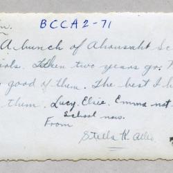 Ahousaht School Girls