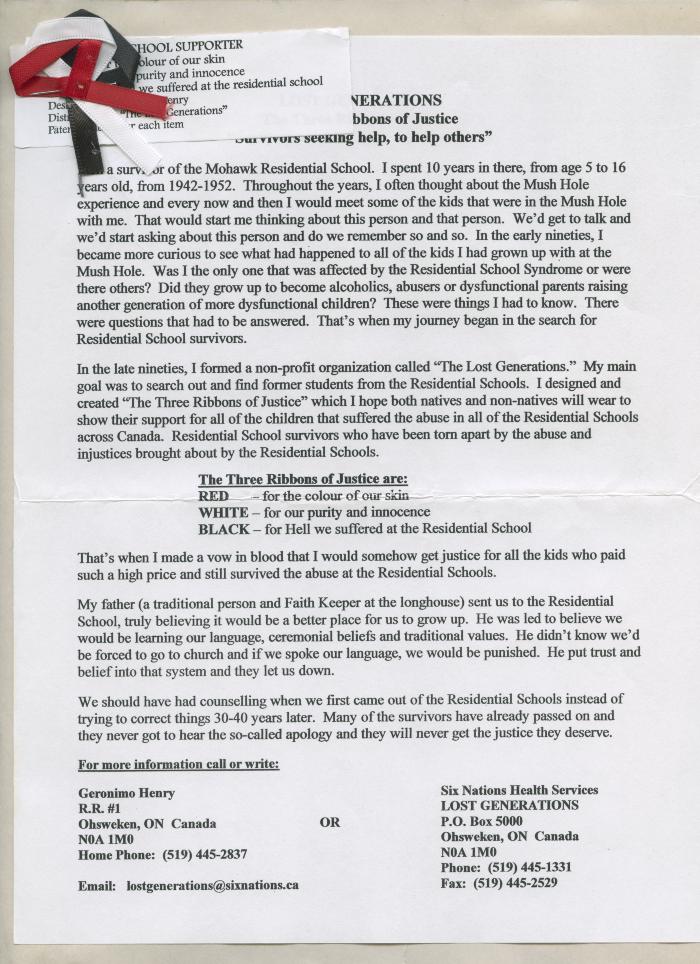 Residential School Supporter