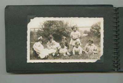 Children holding infants