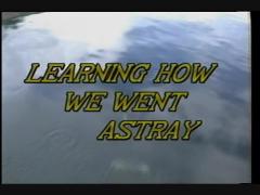 Learning how we went astray