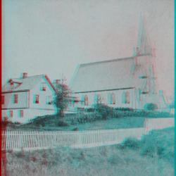 Mission house and church, Port Simpson (front)