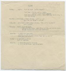 Duties at Morley Indian Residential School