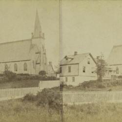 Mission house and church, Port Simpson (front)
