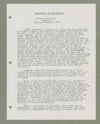 Discipline And Our Children