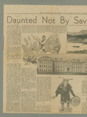 Daunted Not By Savage Curses