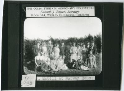 Dr. McGill at Norway House