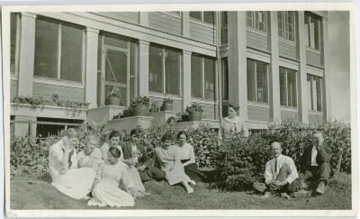Staff of the Indian Boarding School at Norway House