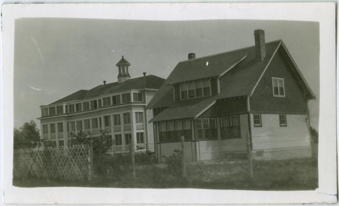 [Residential school and teachers' residence, Norway House]