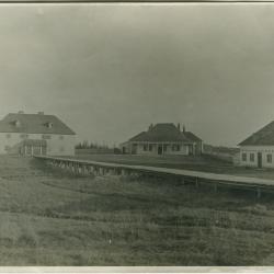 Interior of the Hudson's Bay Company Fort at Norway House