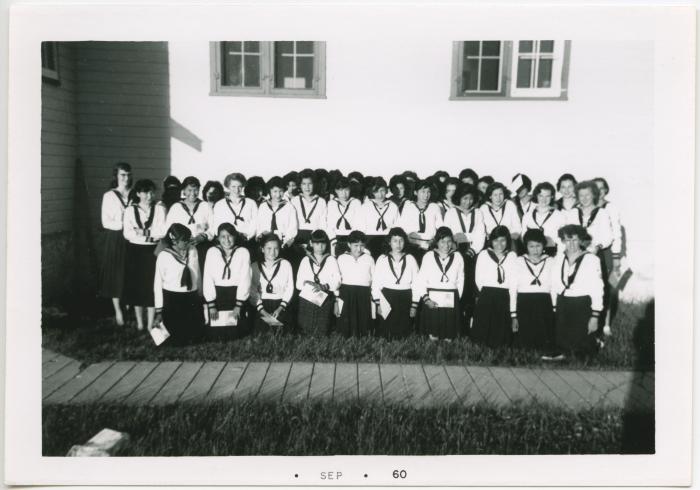 C.G.I.T. graduation service, Norway House