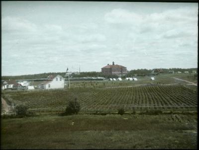 Tents at treaty time, Norway House, Man.