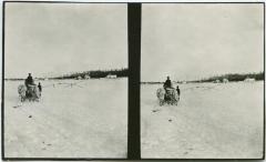 [Travelling by ox team, Norway House]